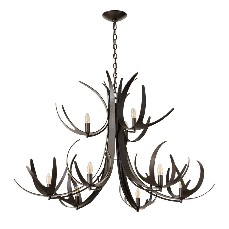 Caribou 9-Light Tiered Chandelier