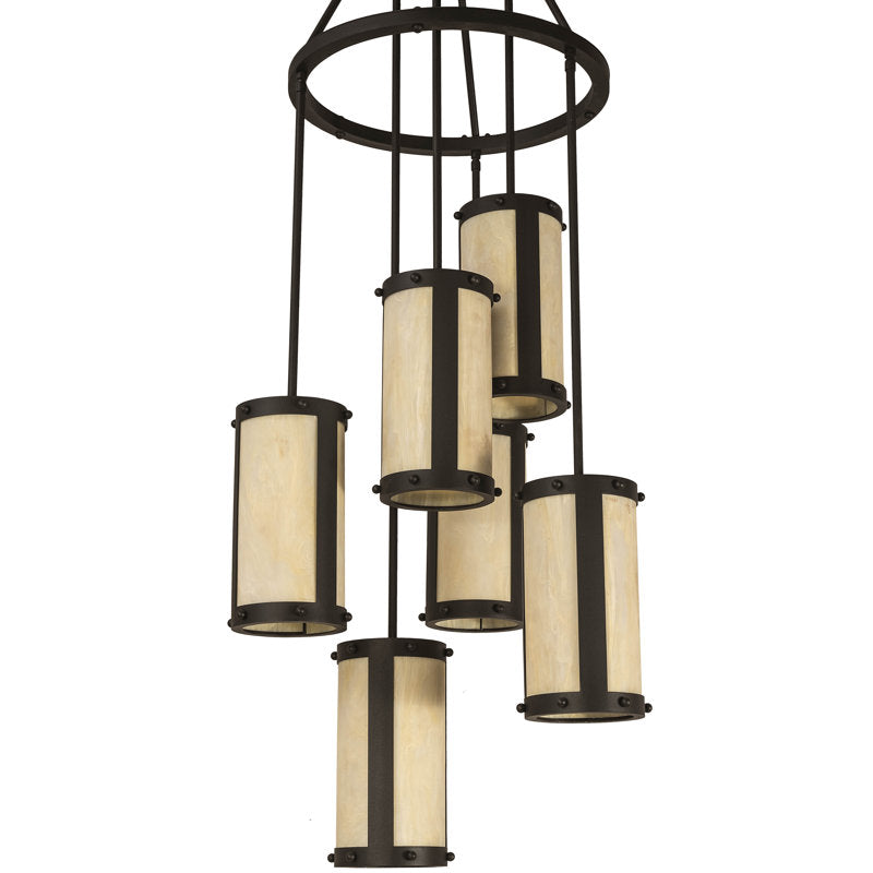 Cartier 6 - Light Chandelier