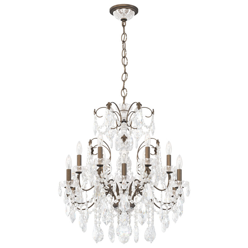 Century 12 - Light Glass Chandelier