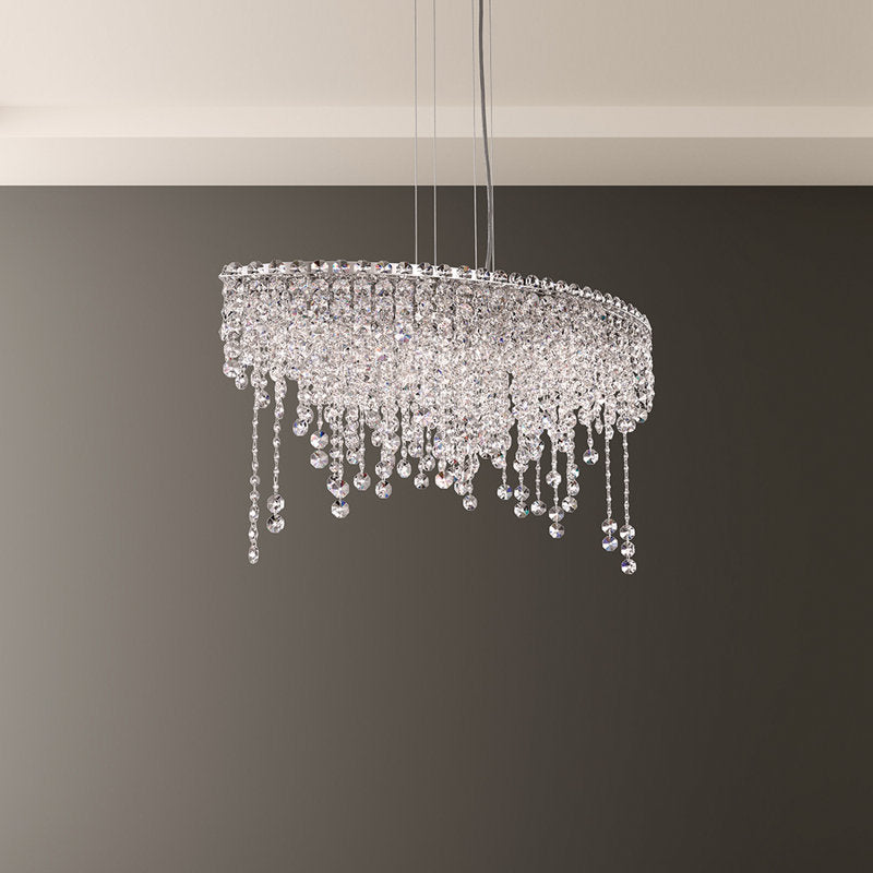 Chantant 6 - Light Crystal Chandelier