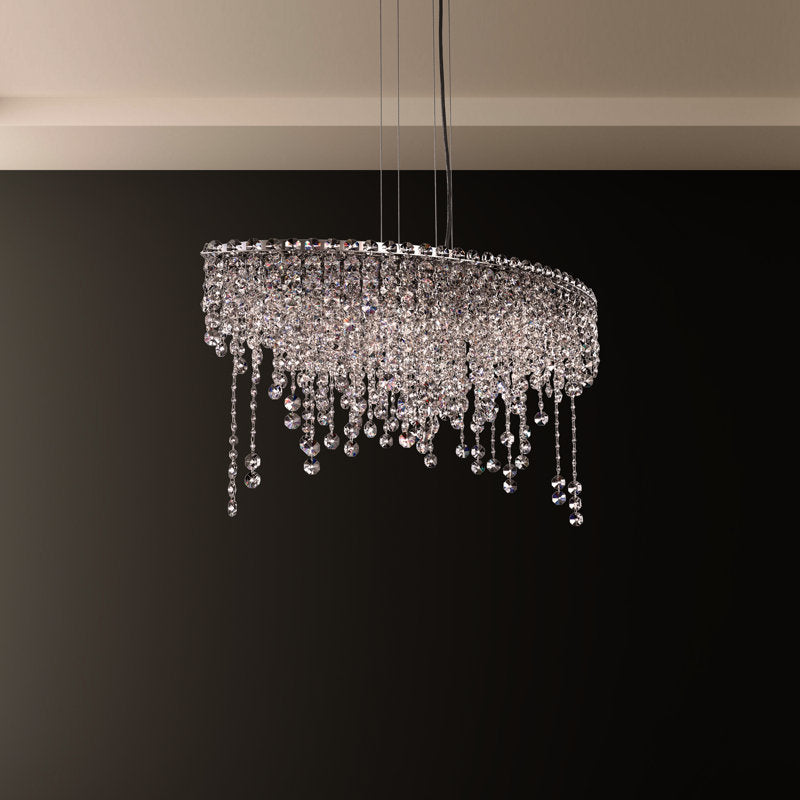 Chantant 6 - Light Crystal Chandelier