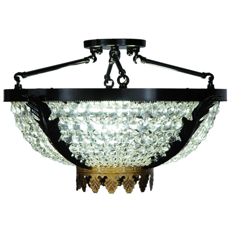 Chrisanne 3 - Light Semi Flush Mount