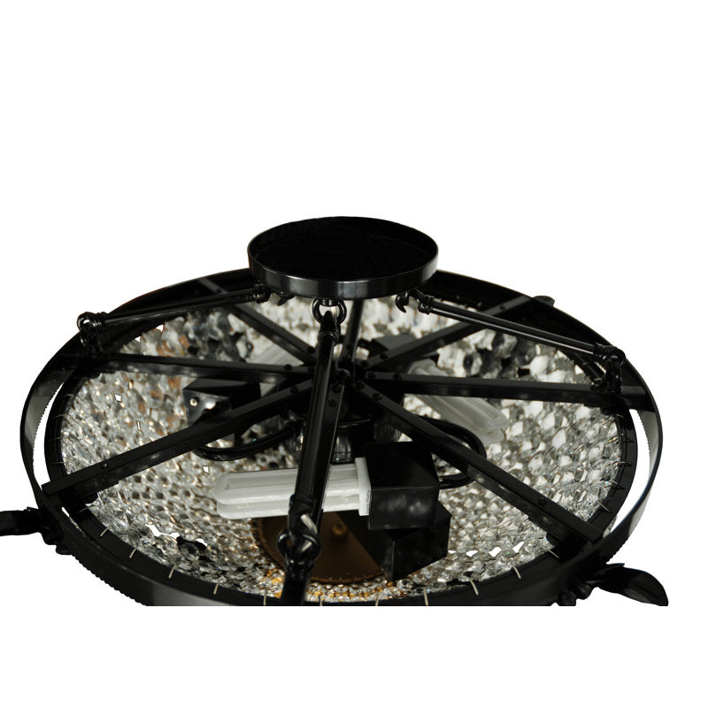 Chrisanne 3 - Light Semi Flush Mount