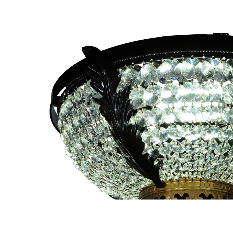 Chrisanne 3 - Light Semi Flush Mount
