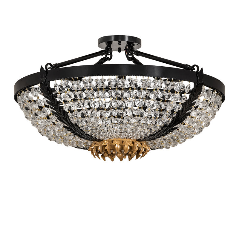 Chrisanne 3 - Light Semi Flush Mount