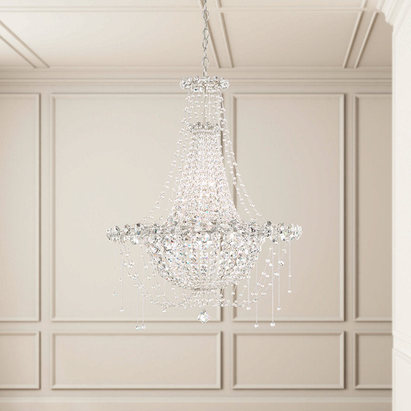 Chrysalita 6 - Light Glass Chandelier