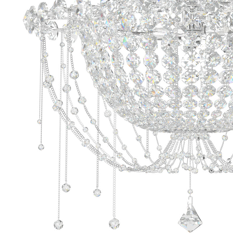 Chrysalita 6 - Light Glass Chandelier