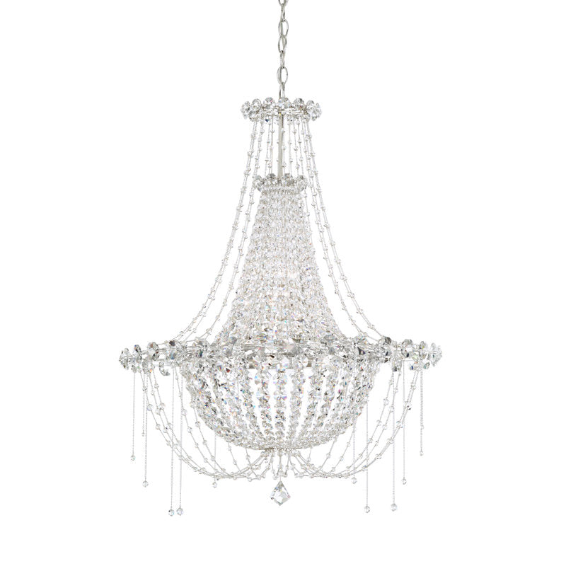 Chrysalita 6 - Light Glass Chandelier