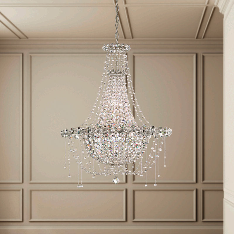 Chrysalita 6 - Light Glass Chandelier