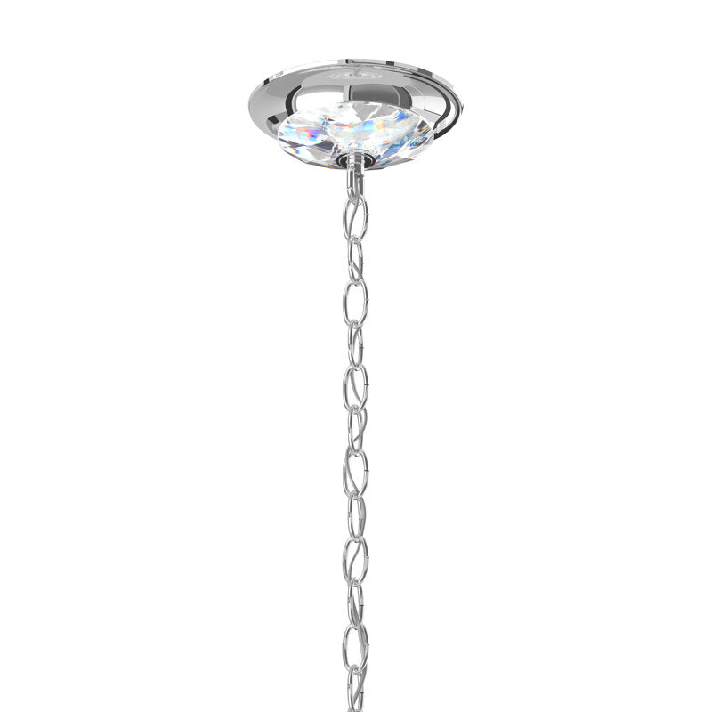 Chrysalita 6 - Light Glass Chandelier