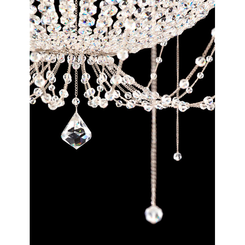 Chrysalita 8 - Light Glass Chandelier