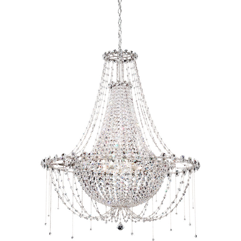 Chrysalita 8 - Light Glass Chandelier