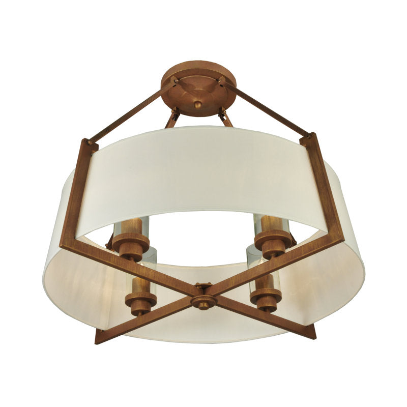 Cilindro Lucy 4 - Light Semi Flush Mount