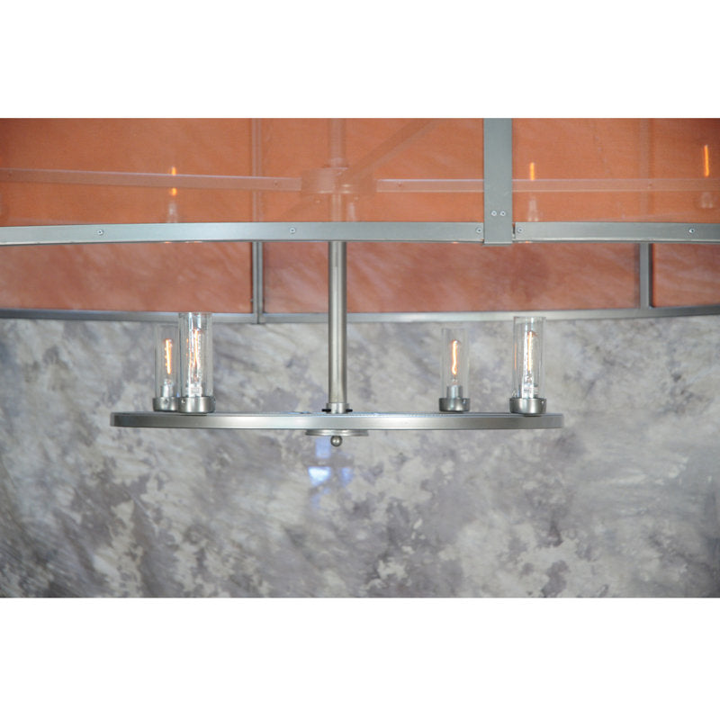 Cilindro Rame 20 - Light Chandelier