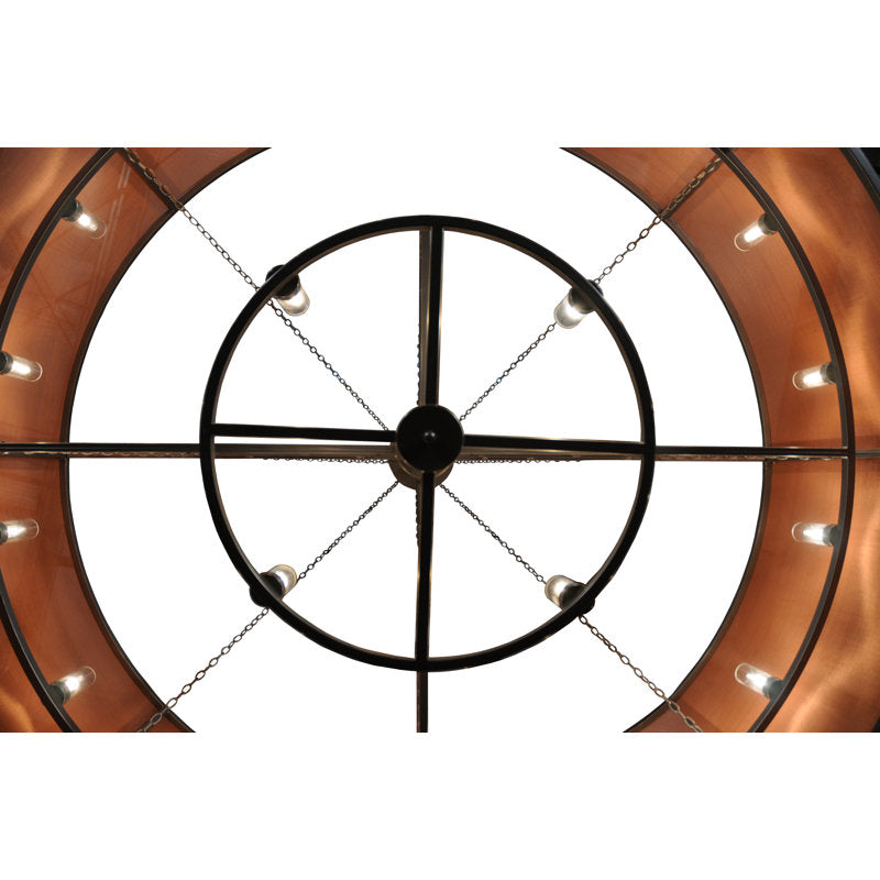 Cilindro Rame 20 - Light Chandelier