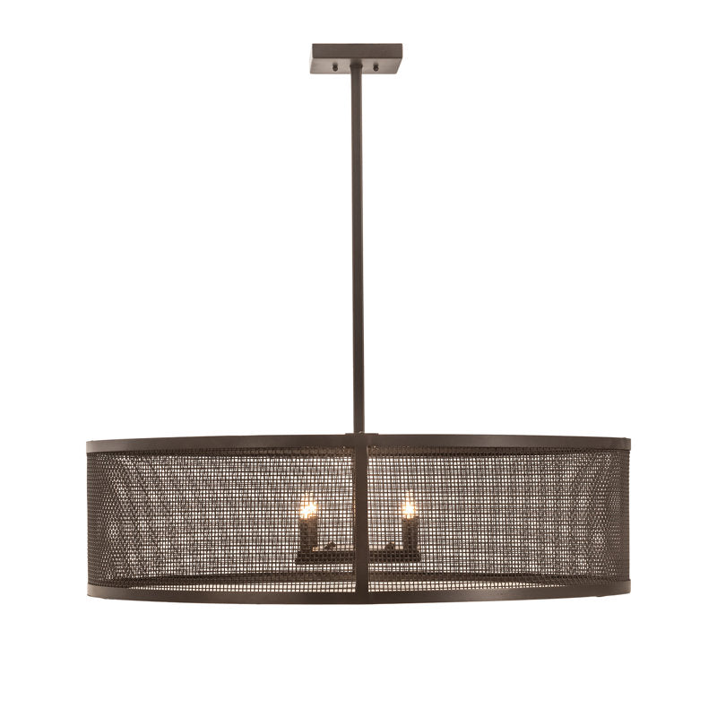 Cilindro Rame 4 - Light Pendant