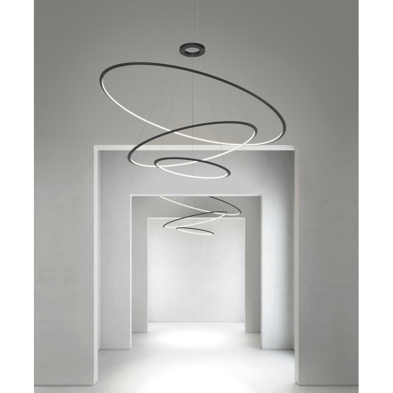 Circular 3 - Light LED Chandelier