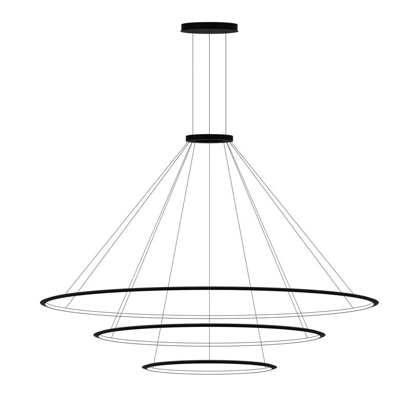 Circular 3 - Light LED Chandelier