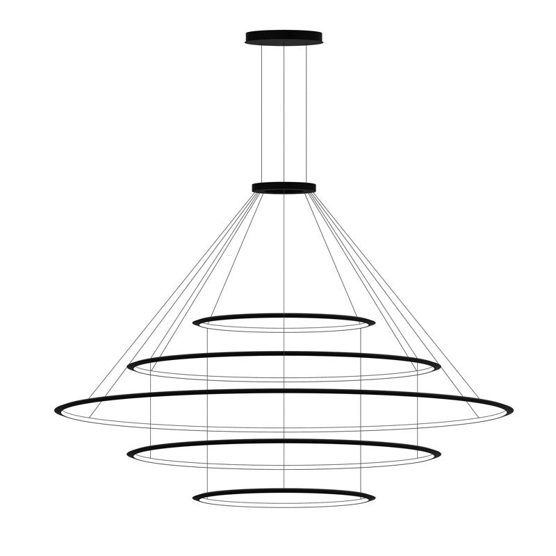 Circular 5 - Light LED Chandelier