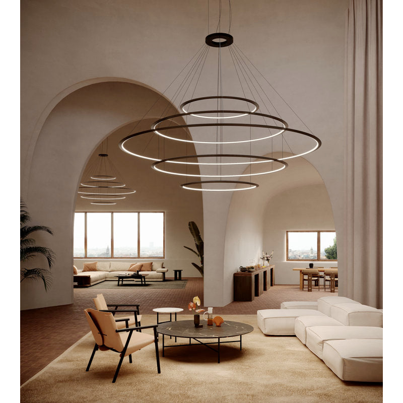 Circular 5 - Light LED Chandelier