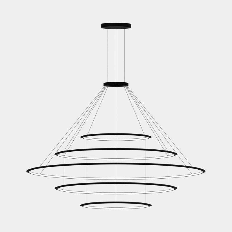 Circular 5 - Light LED Chandelier