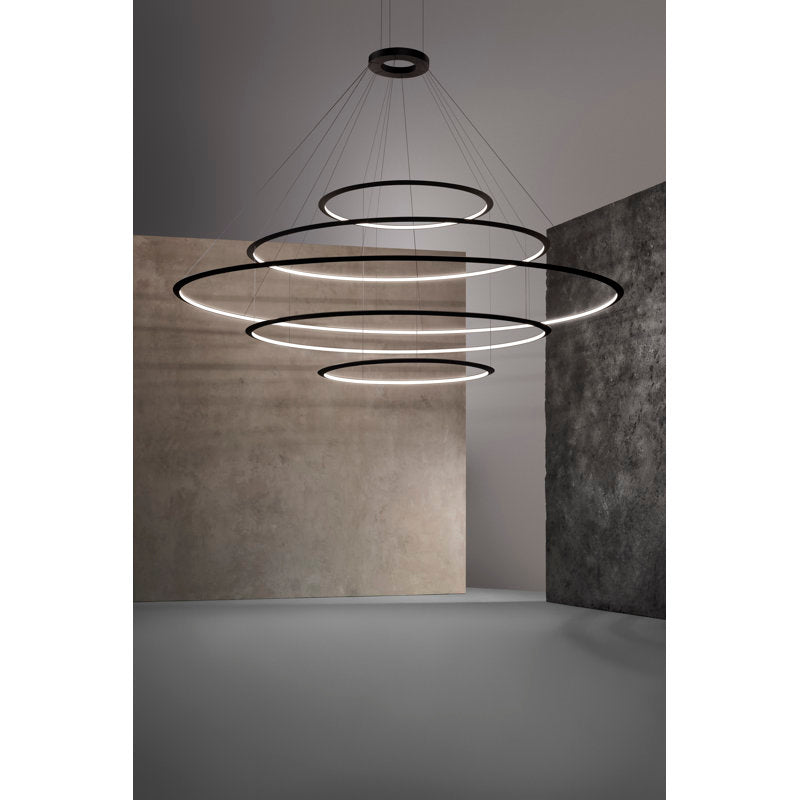 Circular 5 - Light LED Chandelier