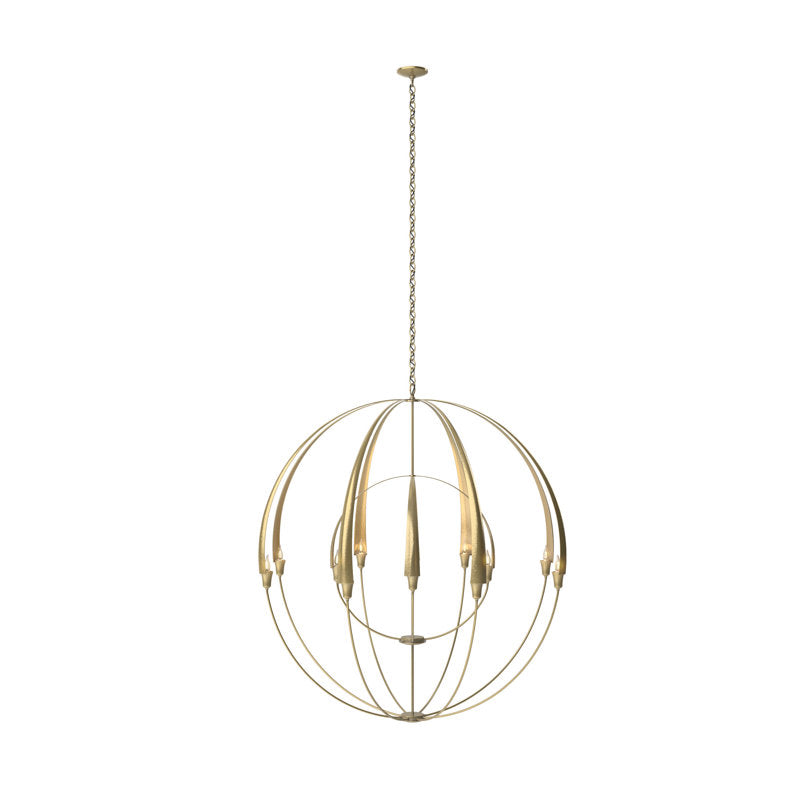Cirque Double 12 - Light Sphere Globe Chandelier