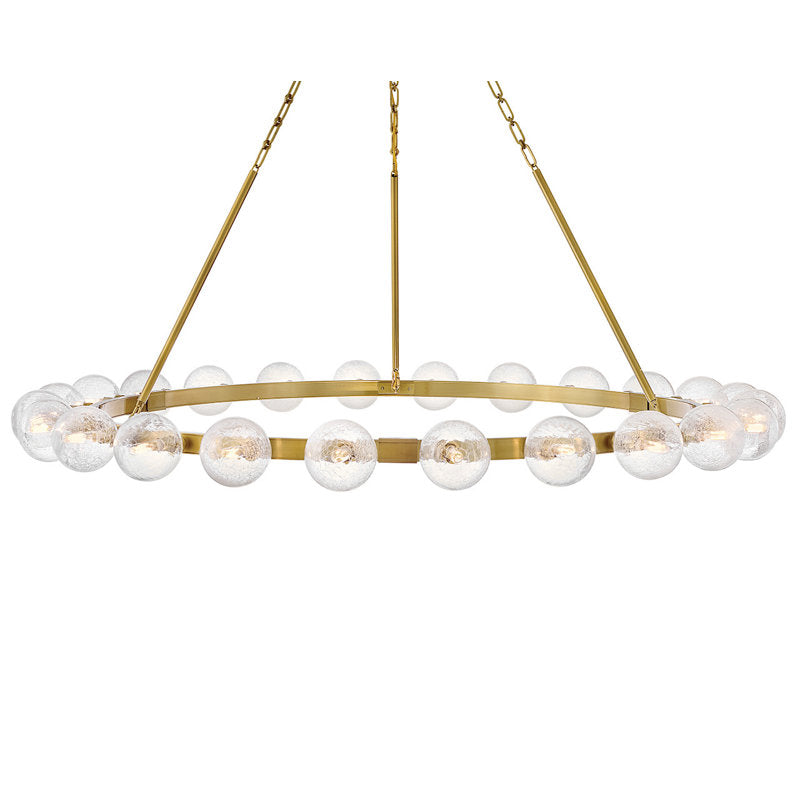 Coco 24 - Light Steel Dimmable Wagon Wheel Chandelier