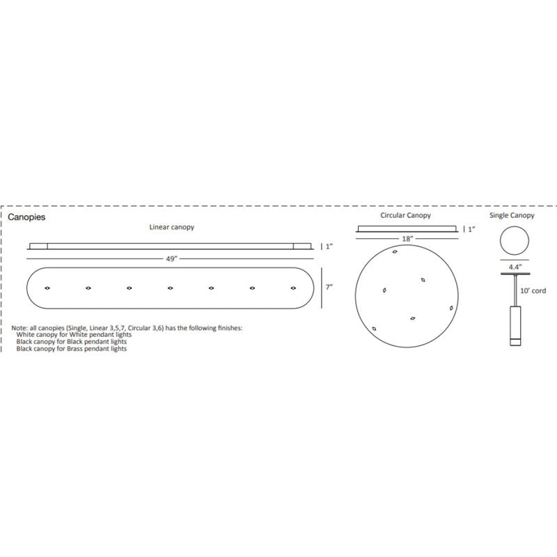 Combi 7 - Light LED Pendant