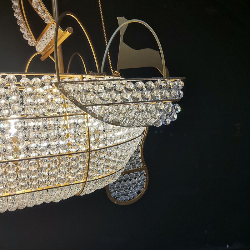 Contemporary 4 - Light Chandelier