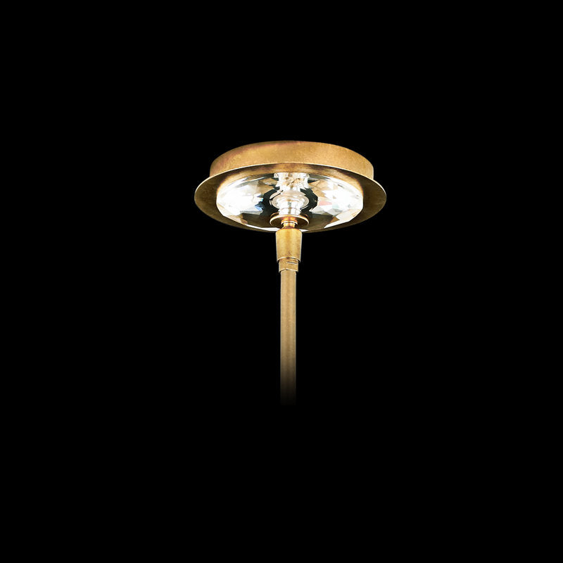 Coquette 14 Light Crystal LED Linear Pendant