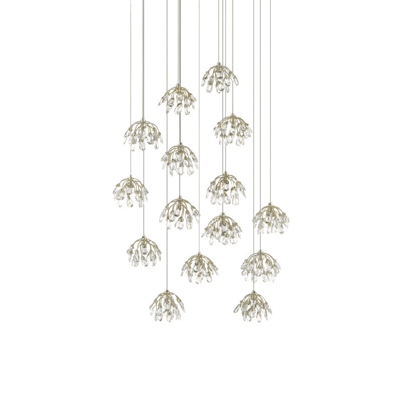 Crystal Bud 15 - Light Pendant