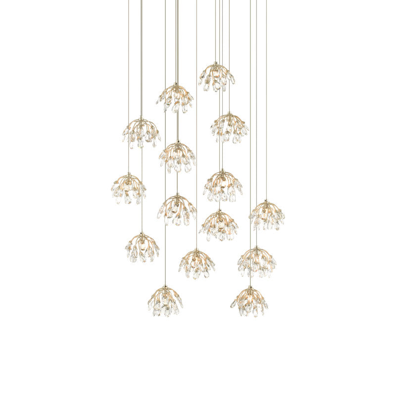 Crystal Bud 15 - Light Pendant
