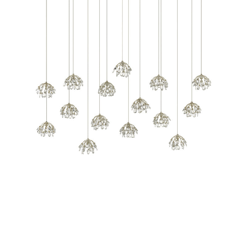 Crystal Bud 15 - Light Pendant