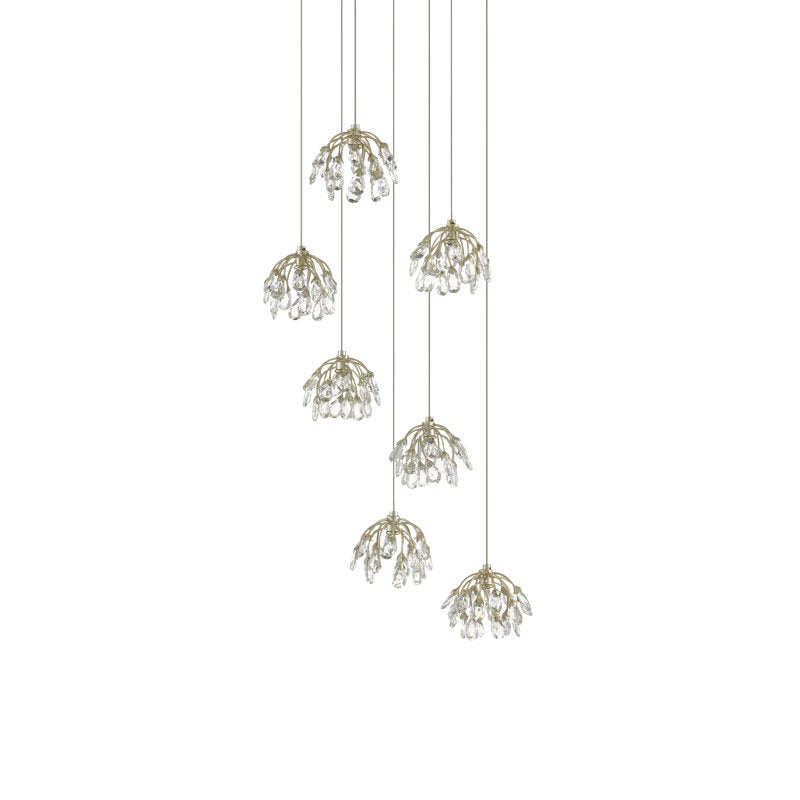 Crystal Bud 7 - Light Pendant