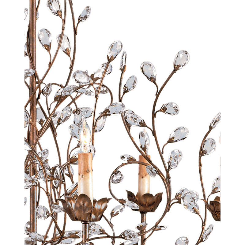 Crystal Bud 8 - Light Chandelier