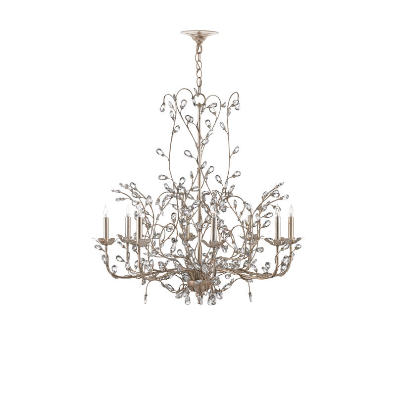 Crystal Bud 8 - Light Chandelier