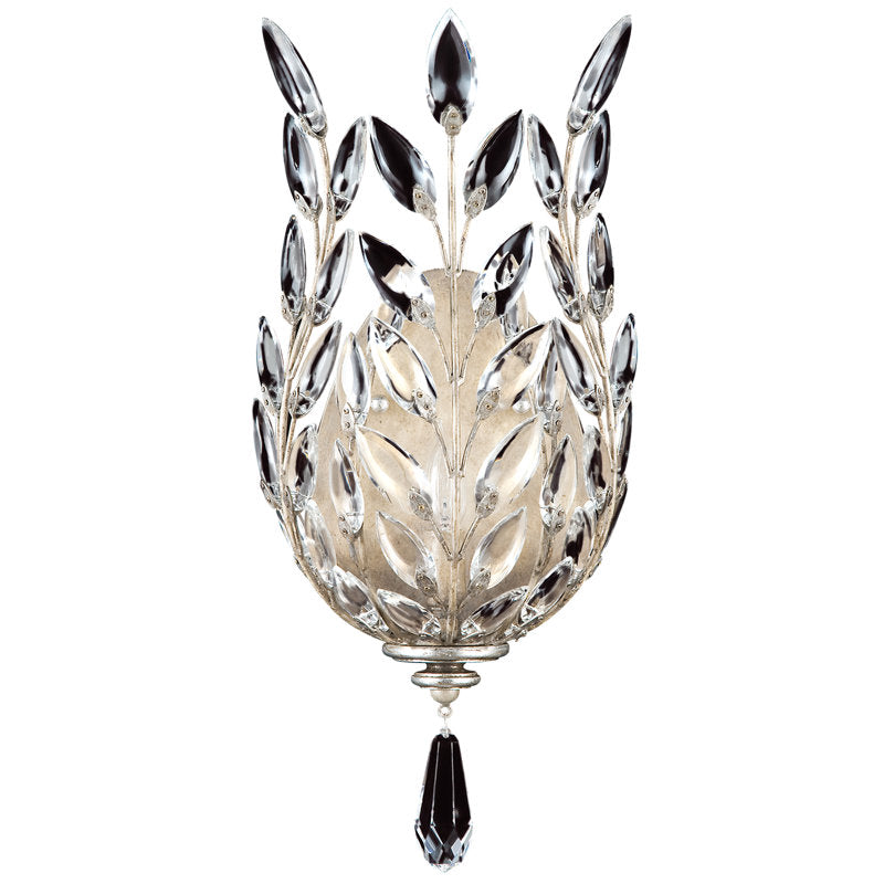 Crystal Laurel 1 - Light Flush Mounted Sconce