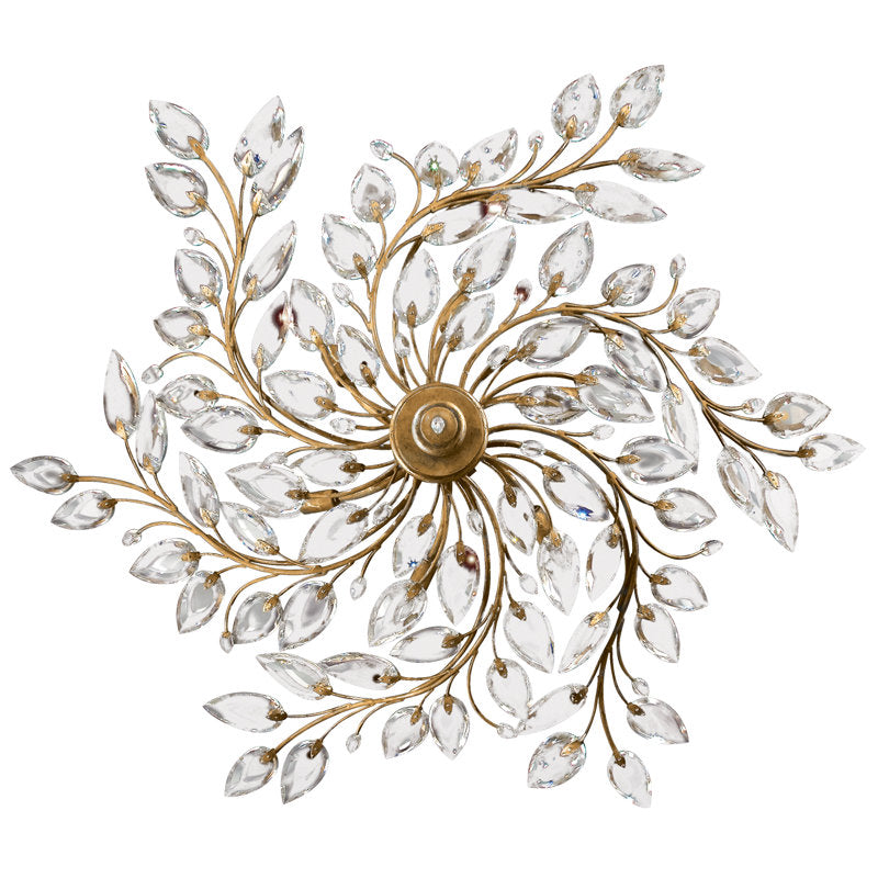 Crystal Laurel Pendant