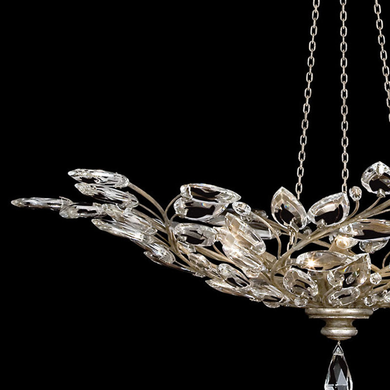 Crystal Laurel Pendant