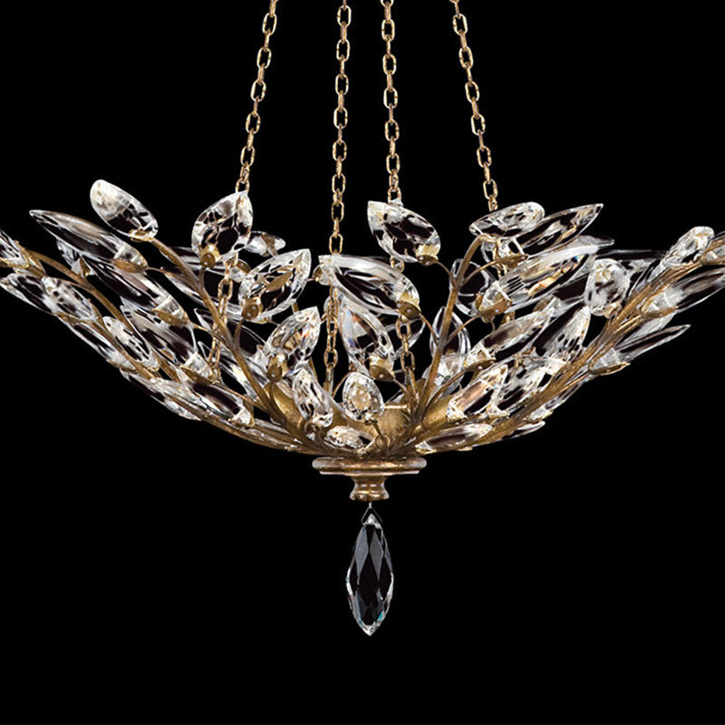 Crystal Laurel Pendant
