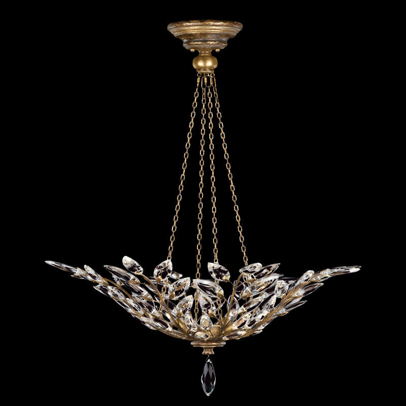 Crystal Laurel Pendant