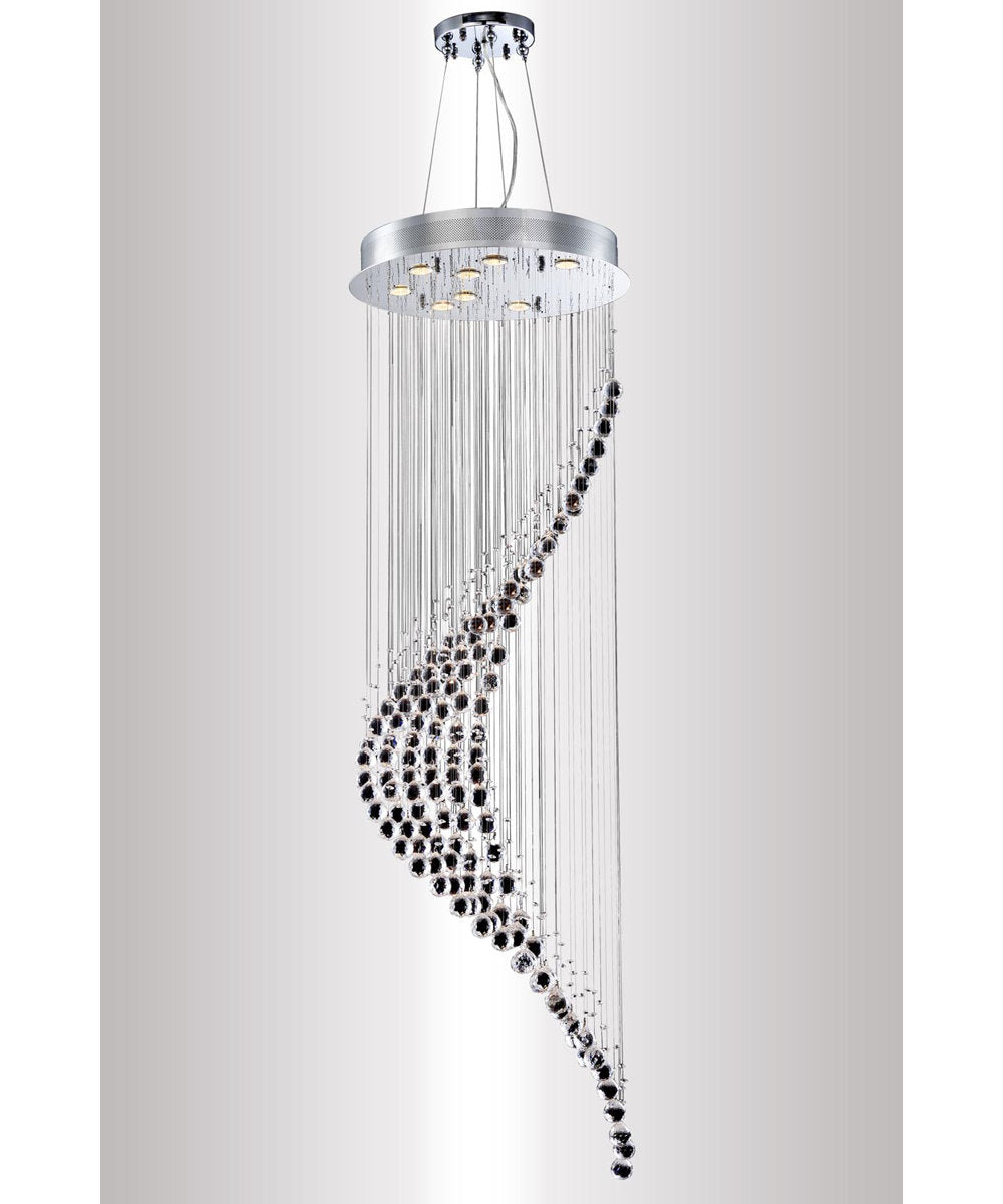 Crystal Rain 8 - Light Pendant