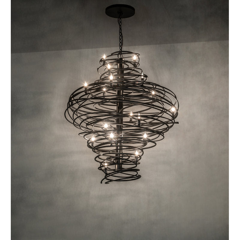 Cyclone 20 - Light Chandelier
