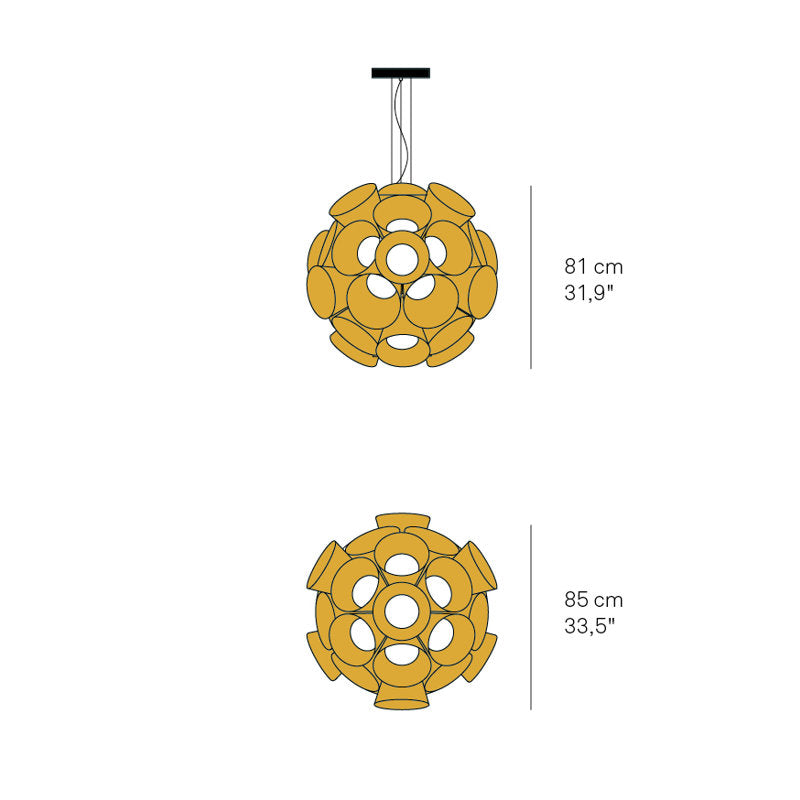 Dandelion LED Pendant