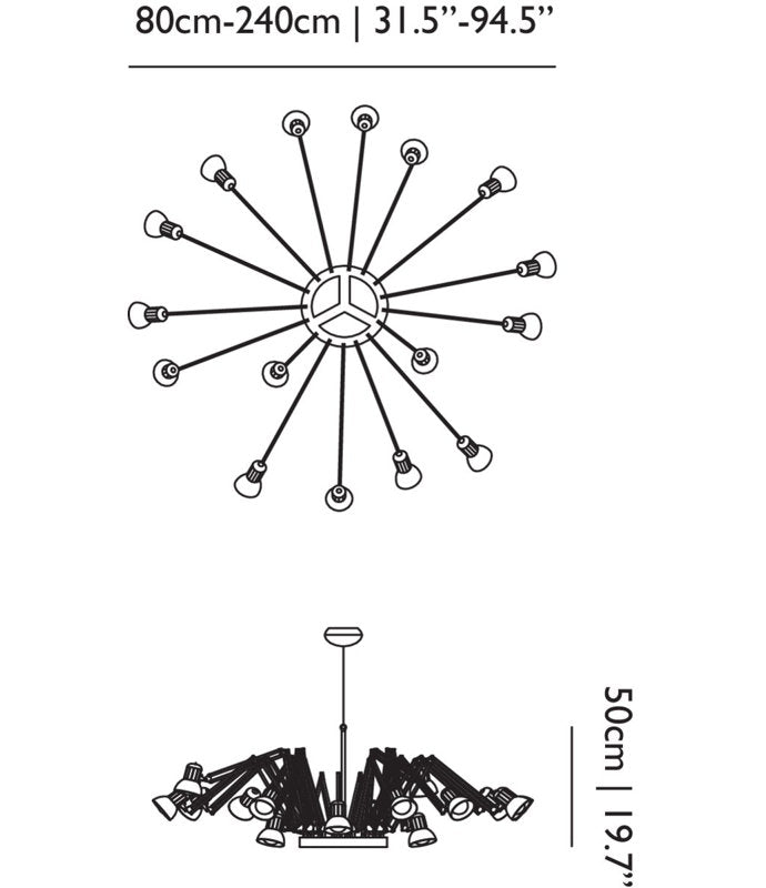 Dear Ingo 16 - Light Chandelier