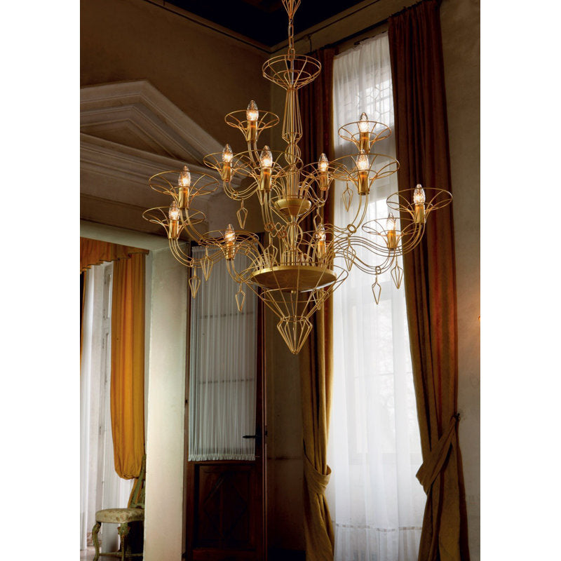 Dedalo 12 - Light Chandelier