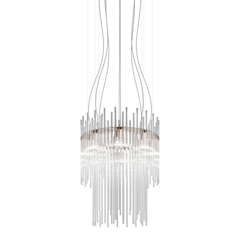 Diadema Suspension C_2 Crystal Matt Bronze 2 E26 Ul