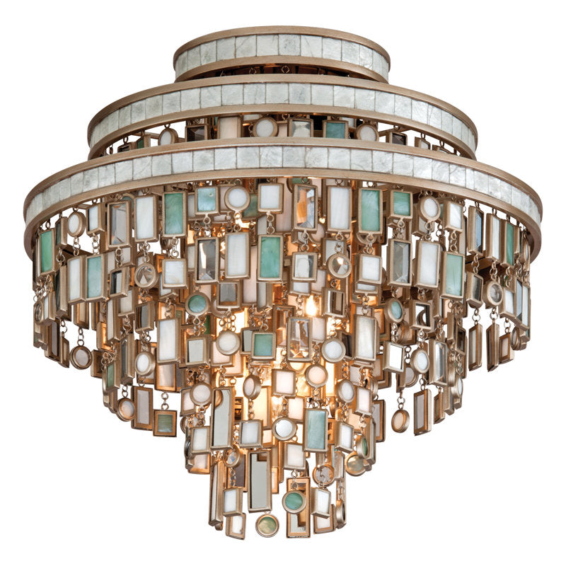 Dolcetti 3-Light 18" Semi Flush Mount