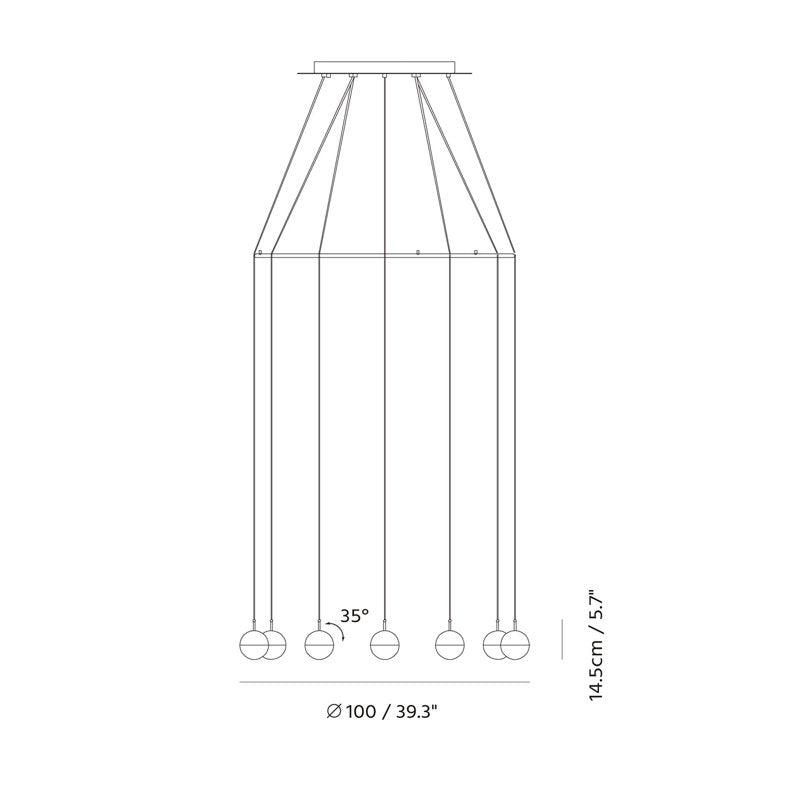 Dora 12 - Light Pendant